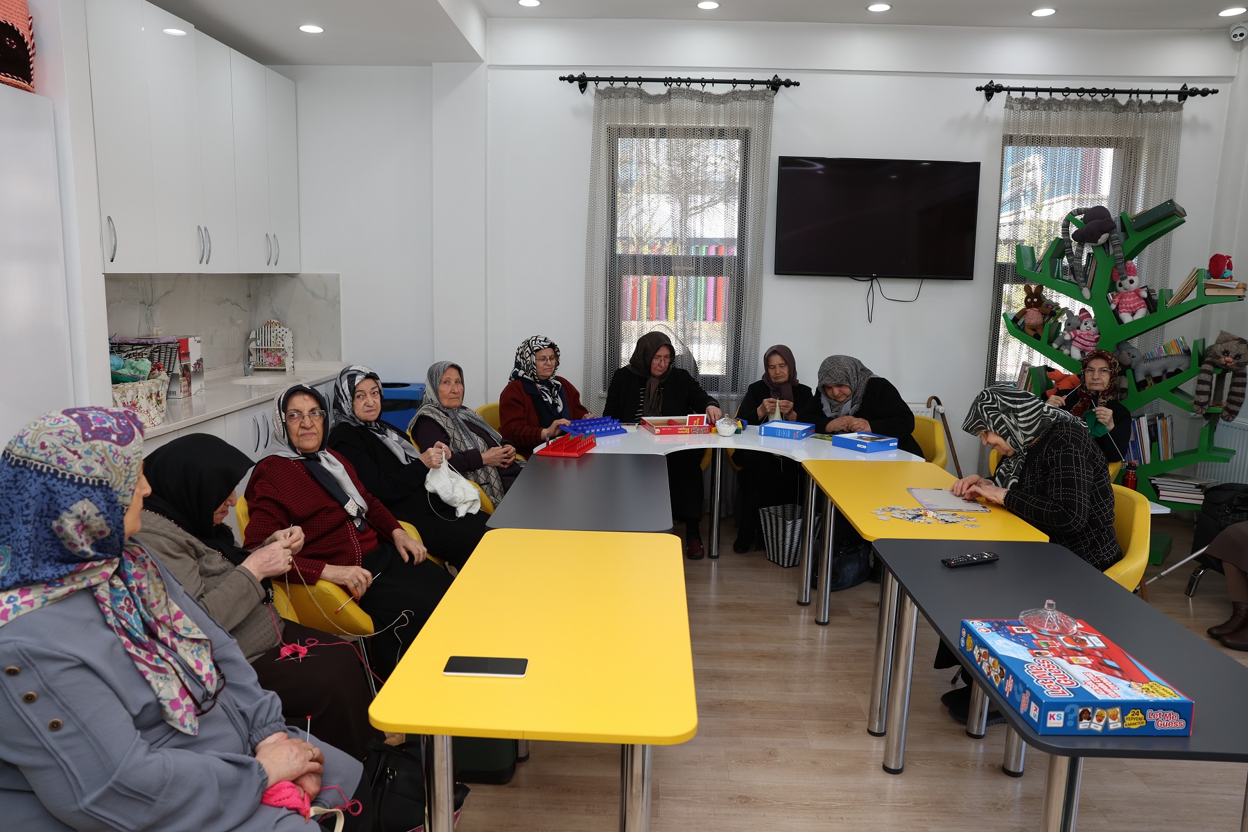 Kayseri’nin Mücevher Tesisi, Yaşlı Yaşam ve Dayanışma Merkezi’nde Ulu Çınarlar Çok Mutlu
