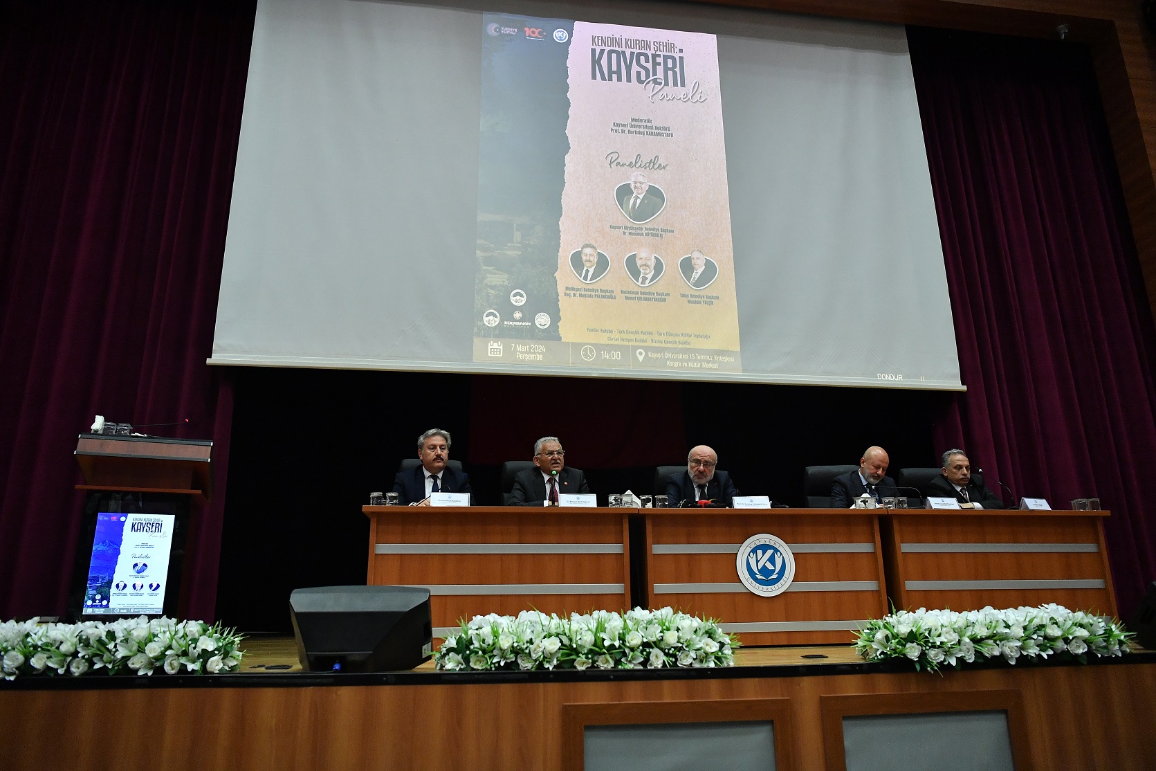 Büyükkılıç: “Kayseri, Hem Kendini Kuran Şehir Hem de Zenginlikler Şehridir”