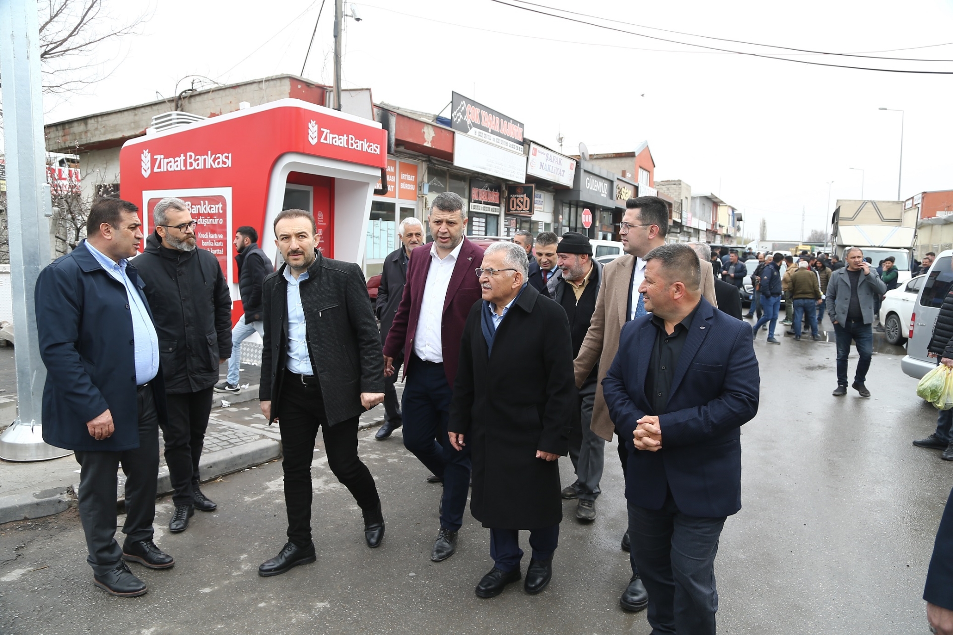 Büyükkılıç, Nakliyeciler Sitesi Esnafına Yeni Projesi “Lojistik Merkezini” Anlattı