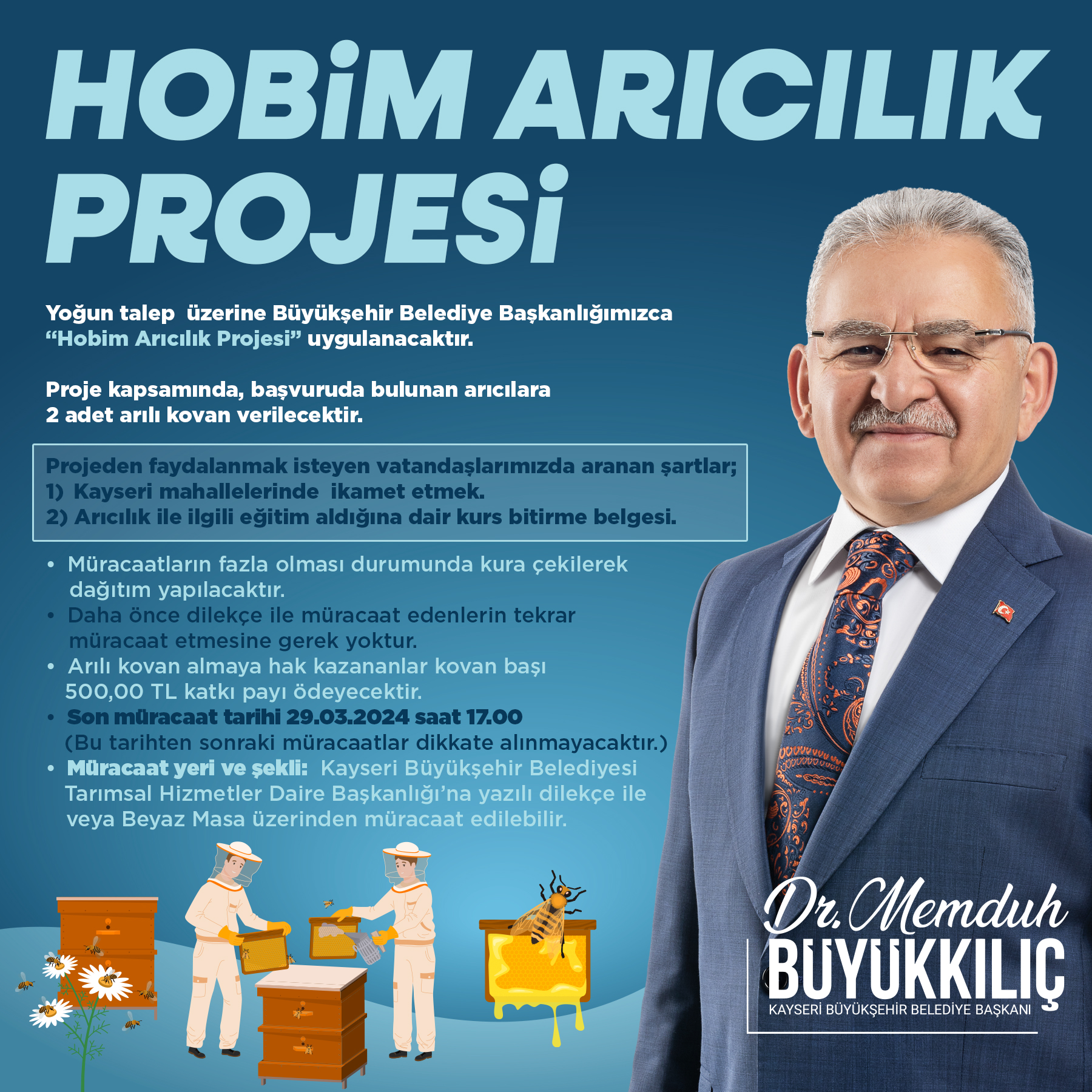 Duyuru - Hobim Arıcılık Projesi