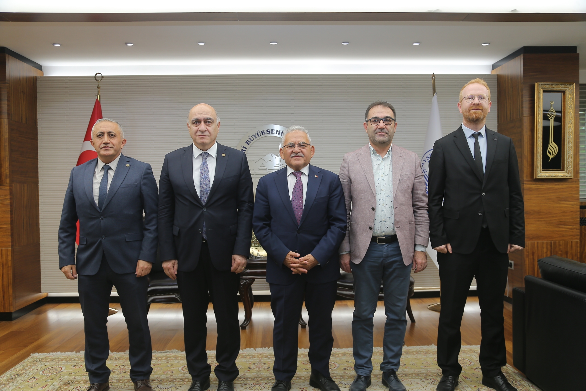 Başkan Büyükkılıç, Baro Başkanı Köse ve Yönetimini Ağırladı