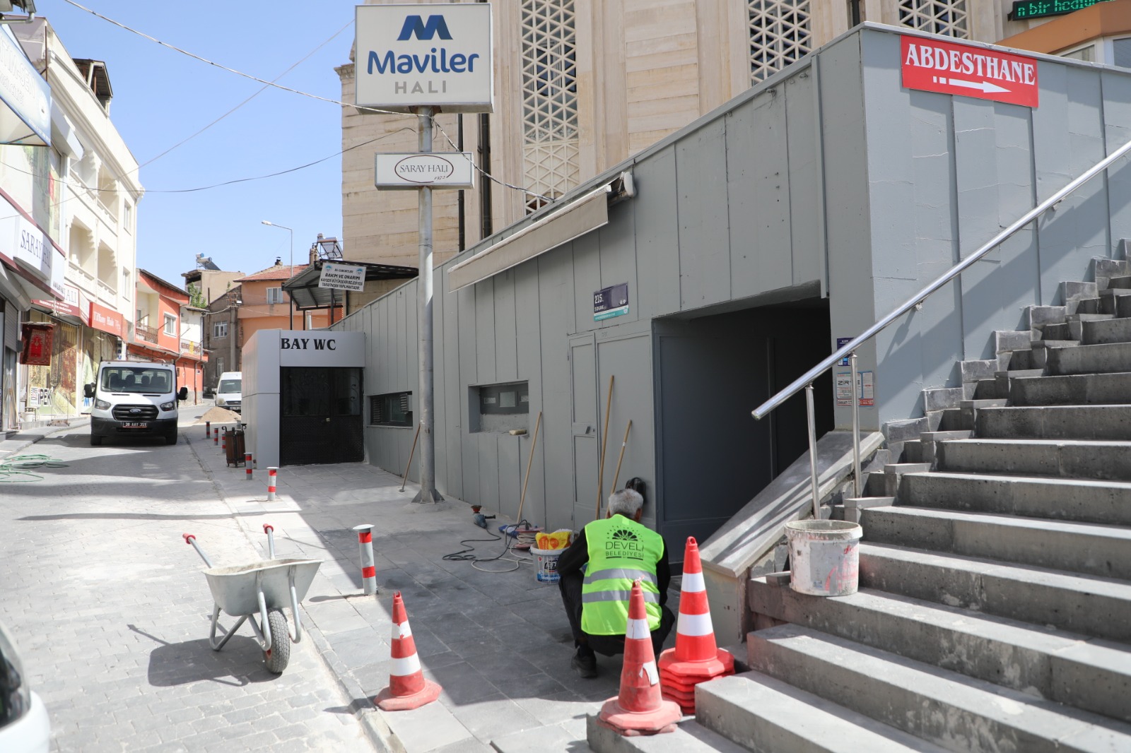 Büyükşehir’den Develi Çarşı Camii’nde 2 Milyon TL’lik Tadilat ve Yenileme Çalışması