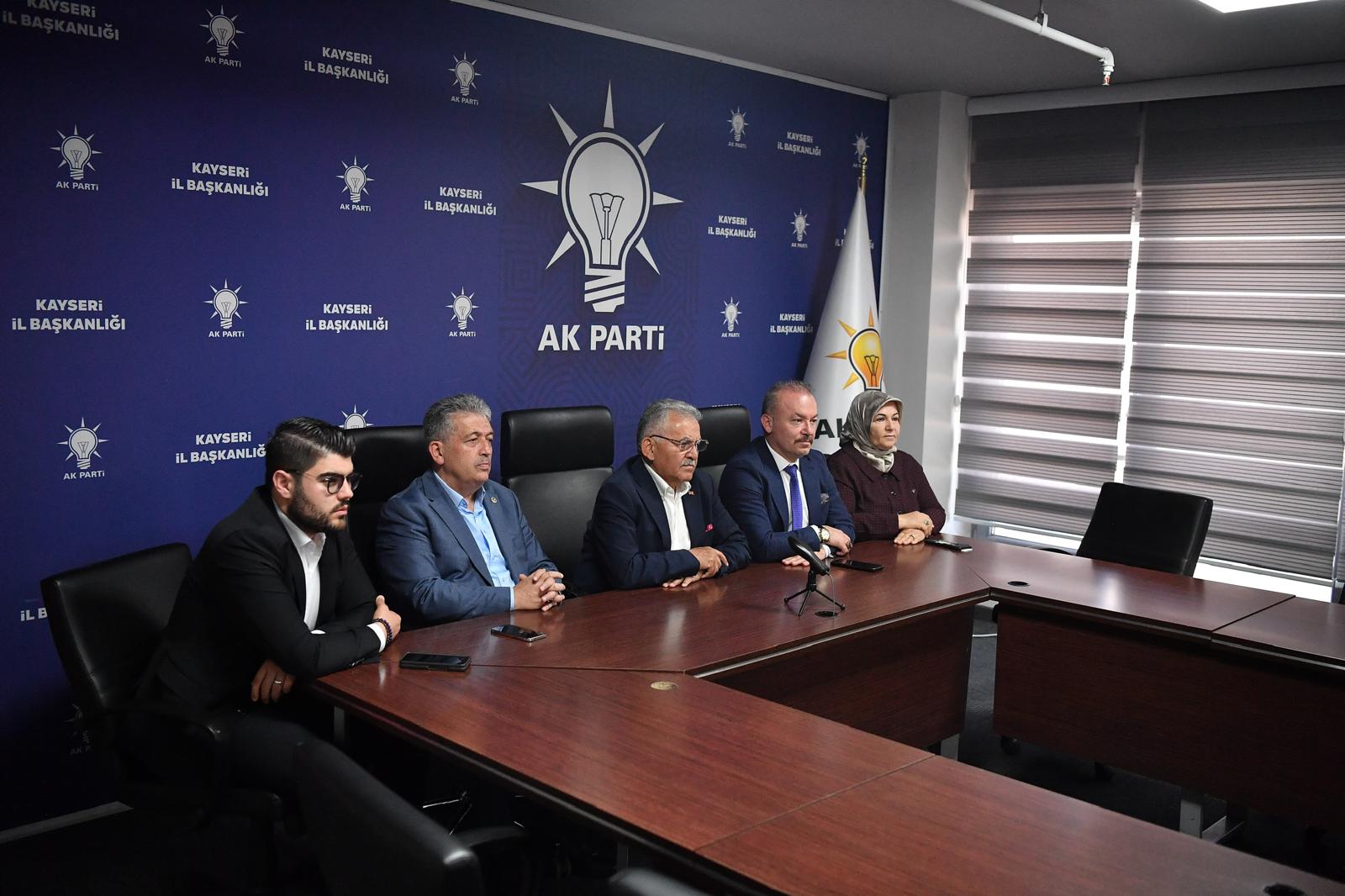 Başkan Büyükkılıç, Cumhurbaşkanı Erdoğan İle Bayramlaştı