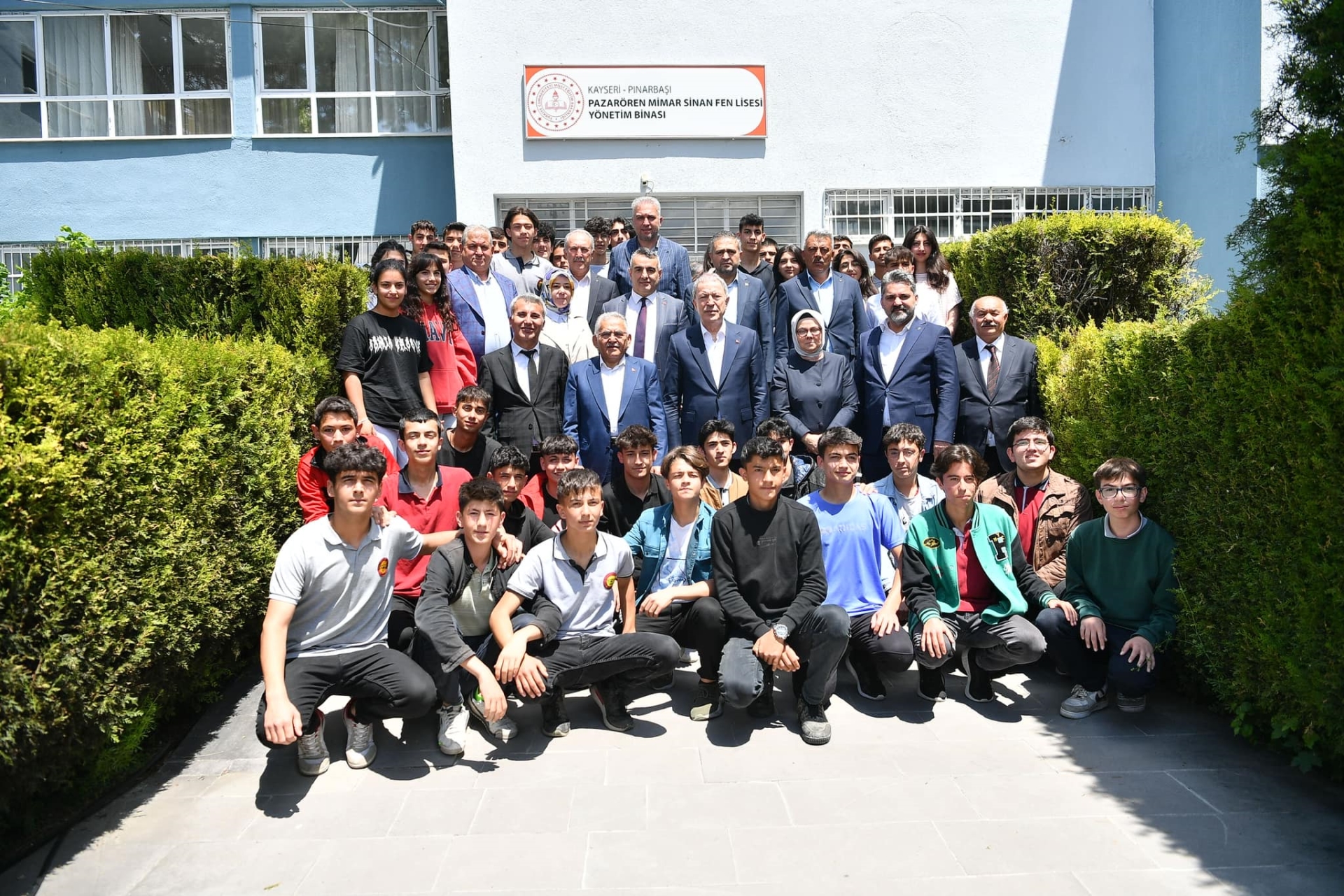 Başkan Büyükkılıç’a Pazarören Fen Lisesi’nden Duygulandıran Sürpriz
