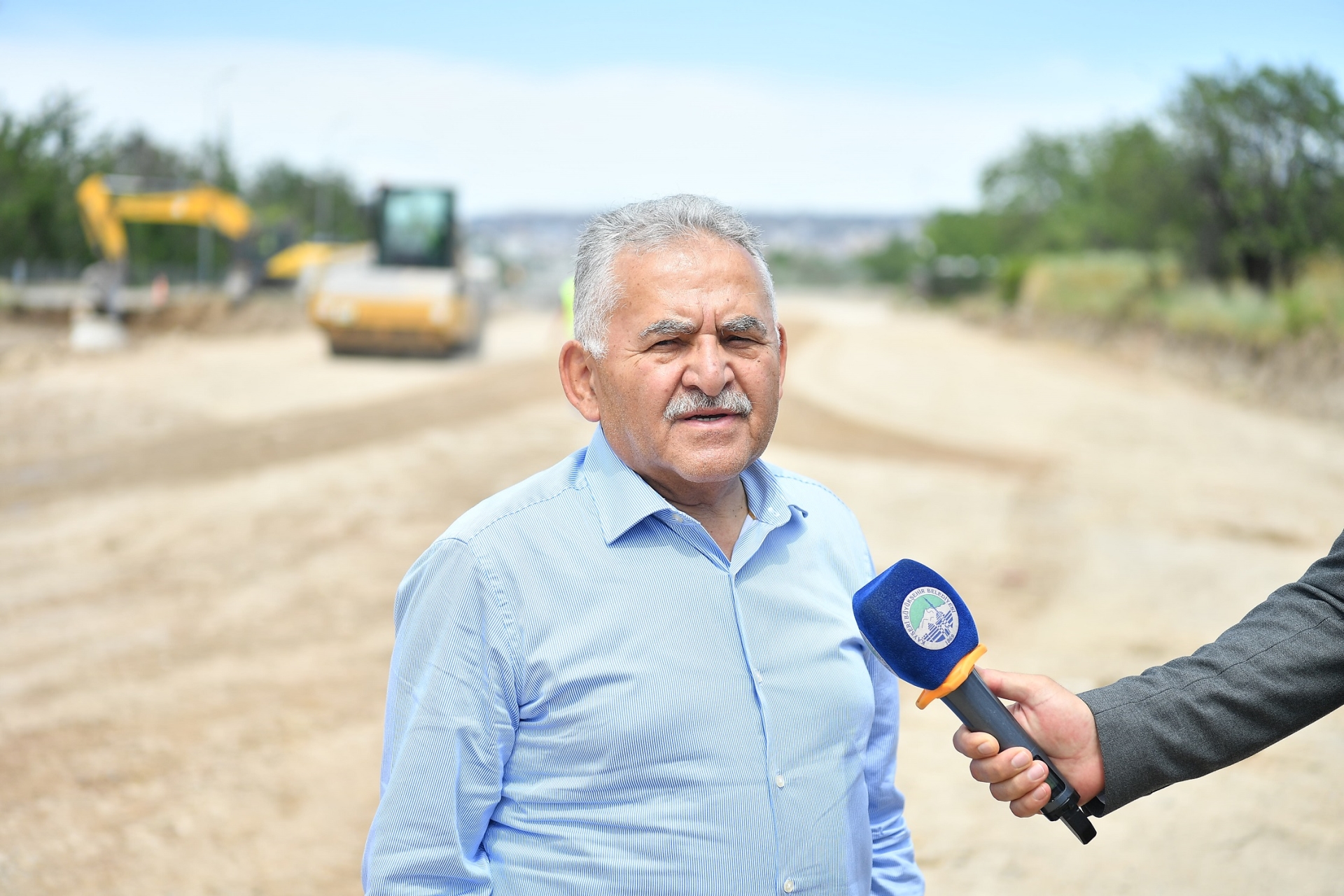 Başkan Büyükkılıç’tan Talas Bulvarı ile Mehmet Özhaseki Bulvarı’nı Birbirine Bağlayacak Yeni Ana Arterde İnceleme