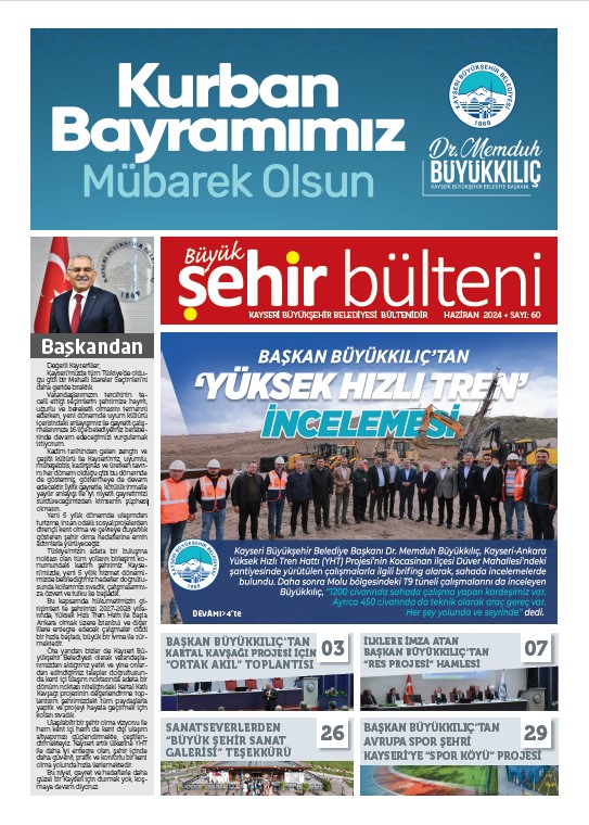 Büyük Şehir Bülteni, Yeni Dönemde 60'ıncı Sayısı ile Okurlarıyla Buluştu