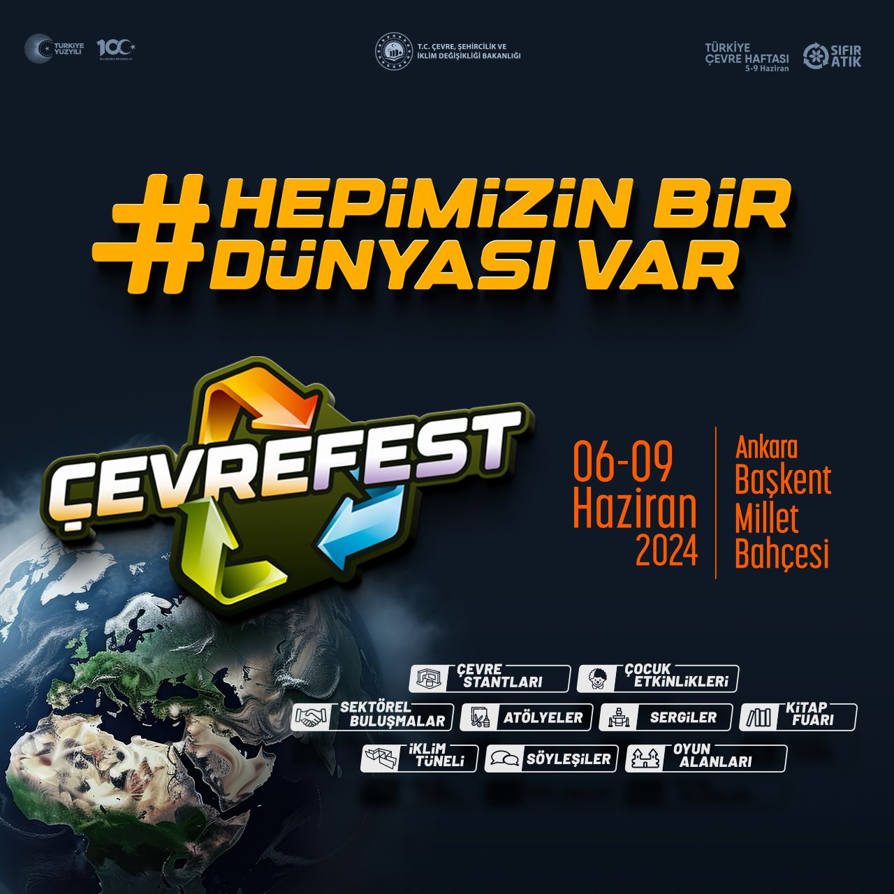 Kayseri Büyükşehir, Ankara’da Çevrefest’te Yerini Alıyor