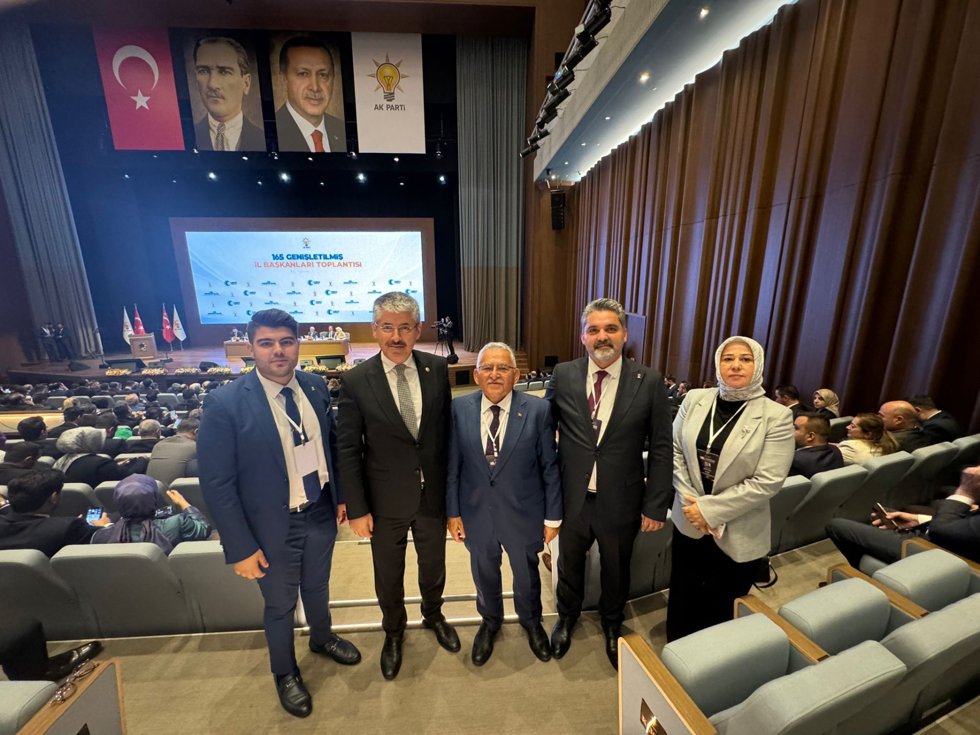 Başkan Büyükkılıç, AK Parti Genişletilmiş İl Başkanları Toplantısı’na Katıldı