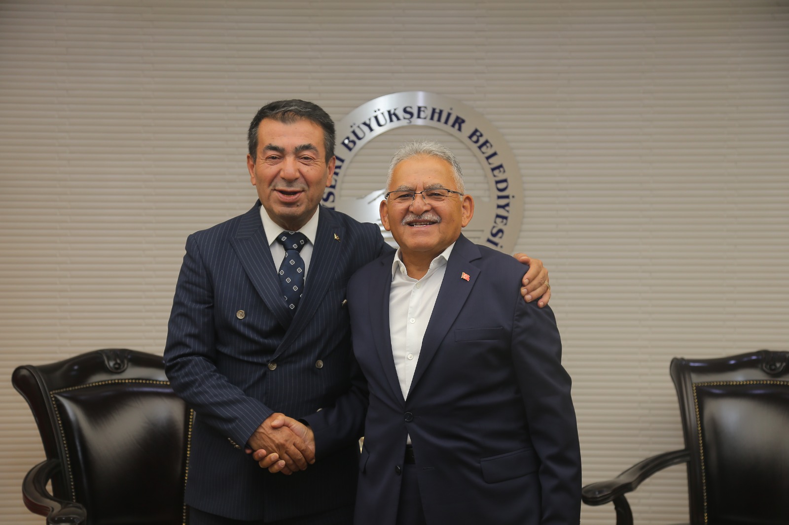Başkan Büyükkılıç, Bünyan Belediye Başkanı Metin’i Ağırladı