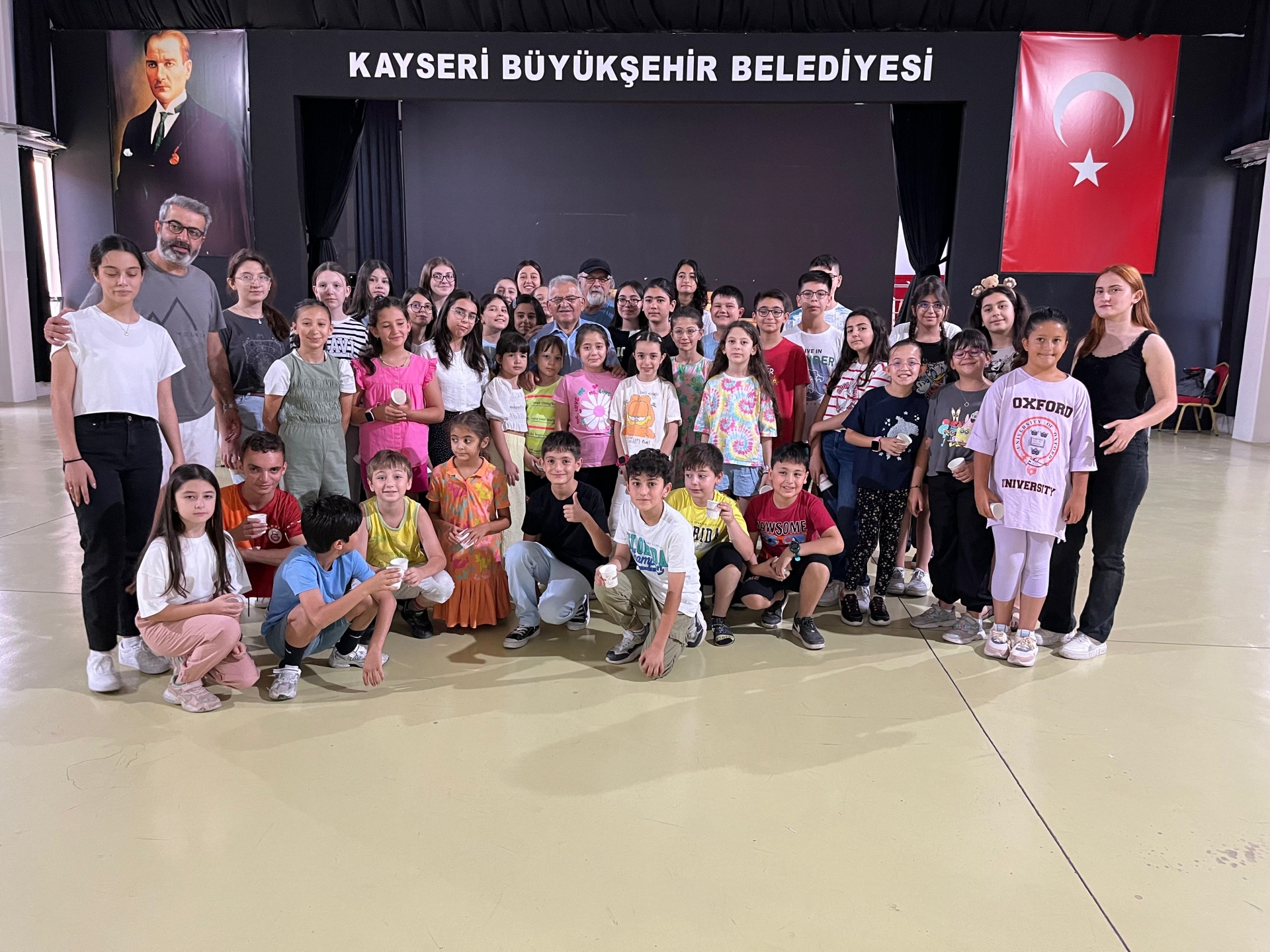 Başkan Büyükkılıç, Geleceğin Sanatçıları İle Buluştu