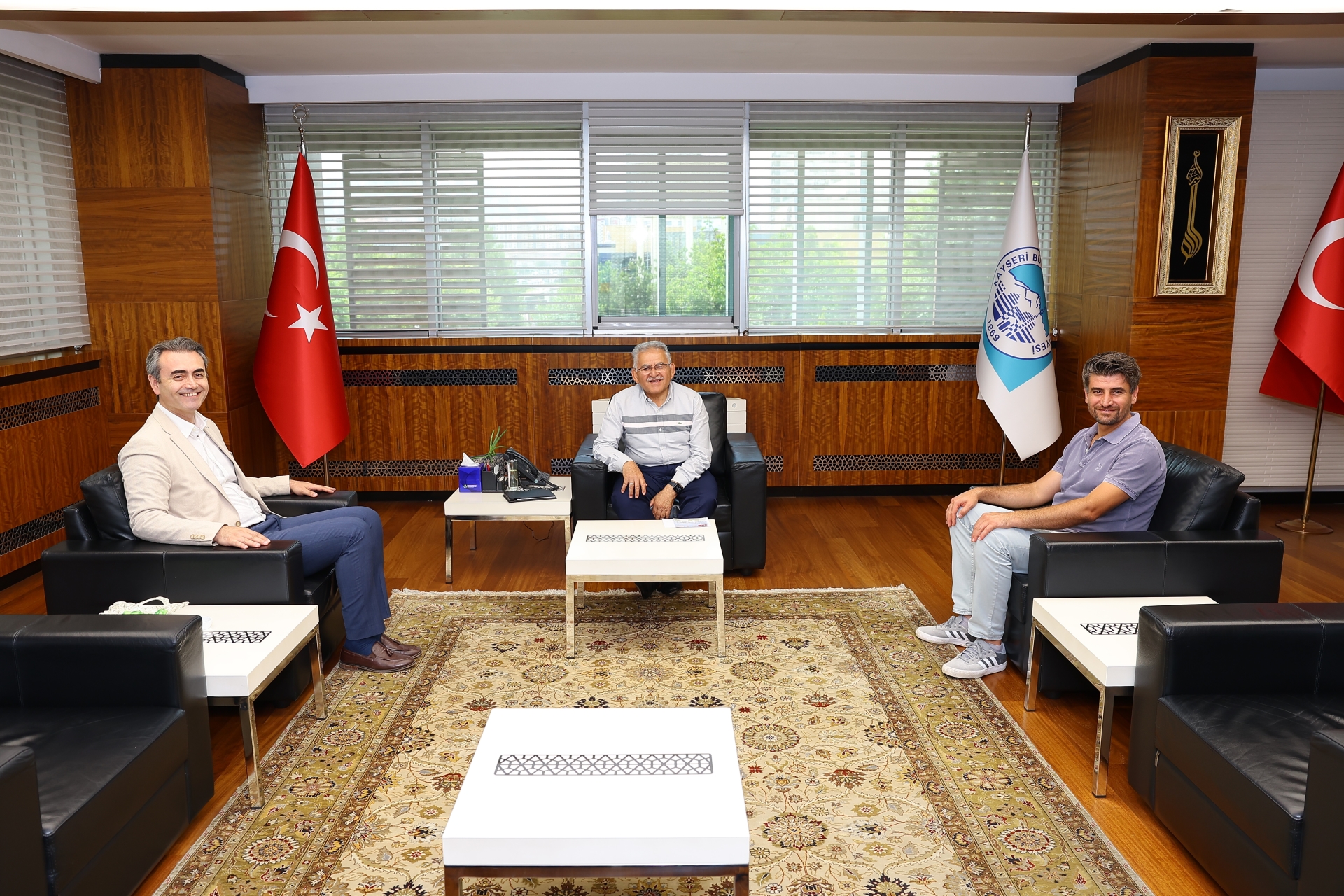 Başkan Büyükkılıç, Kayseri Tabip Odası Başkanı Şahin’i Ağırladı