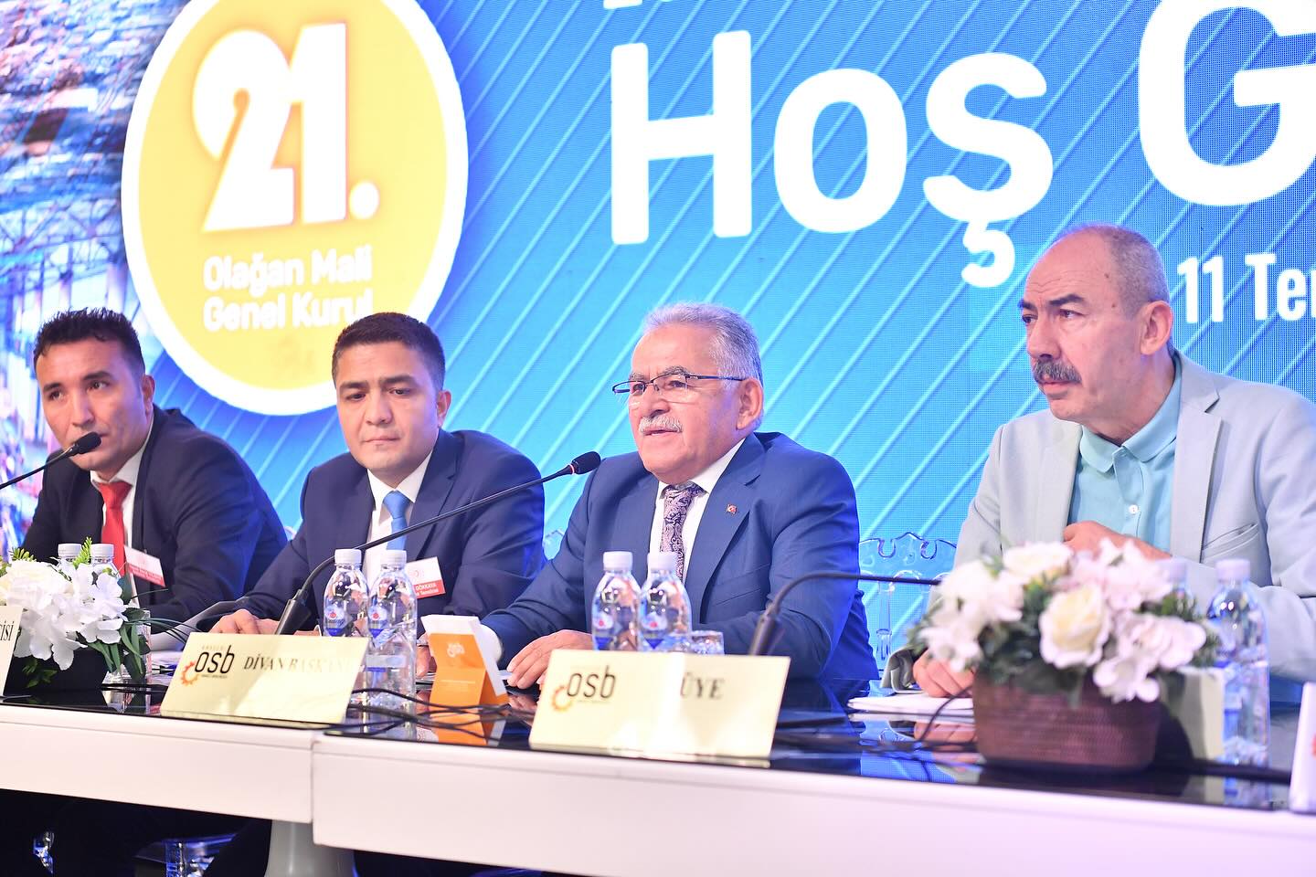 Başkan Büyükkılıç, OSB 21’inci Mali Genel Kurulu’nda Sanayicilerle Buluştu