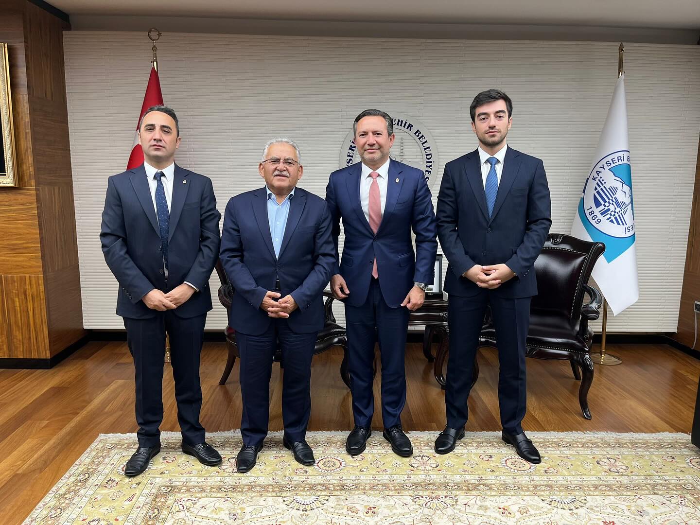 Başkan Büyükkılıç’a SOCAR Türkiye Yetkililerinden Ziyaret