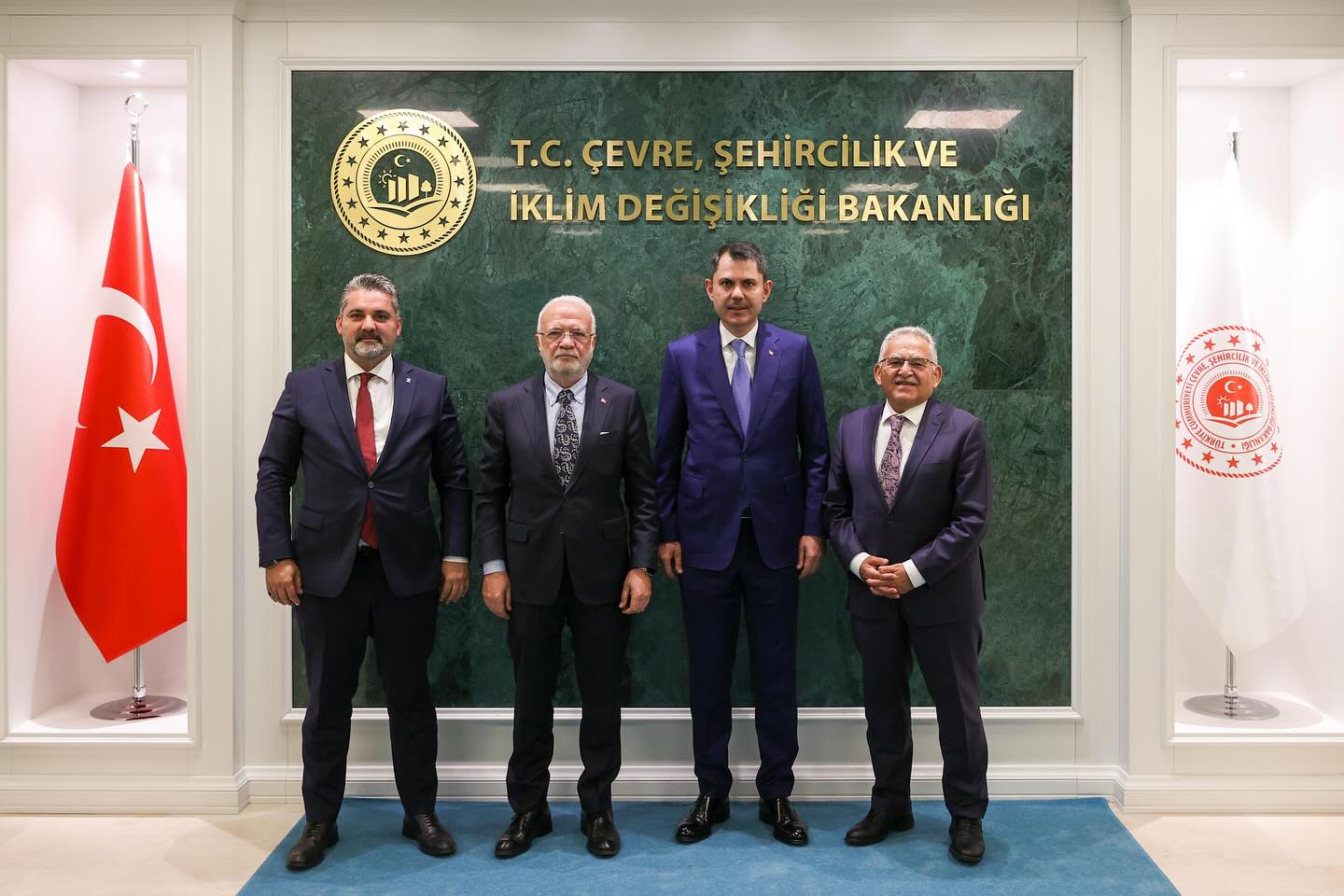 Başkan Büyükkılıç’tan Yeni İki Bakana “Hayırlı Olsun” Ziyareti