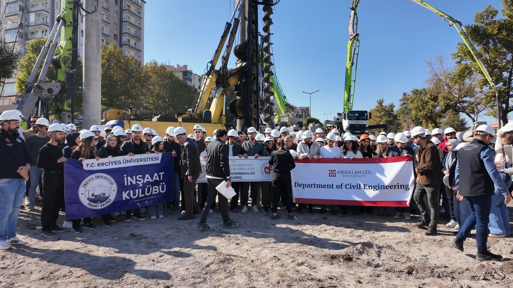 Büyükşehir, Şantiyelerinin Kapılarını Üniversite Öğrencilerine Açarak Eğitime Katkı Sundu