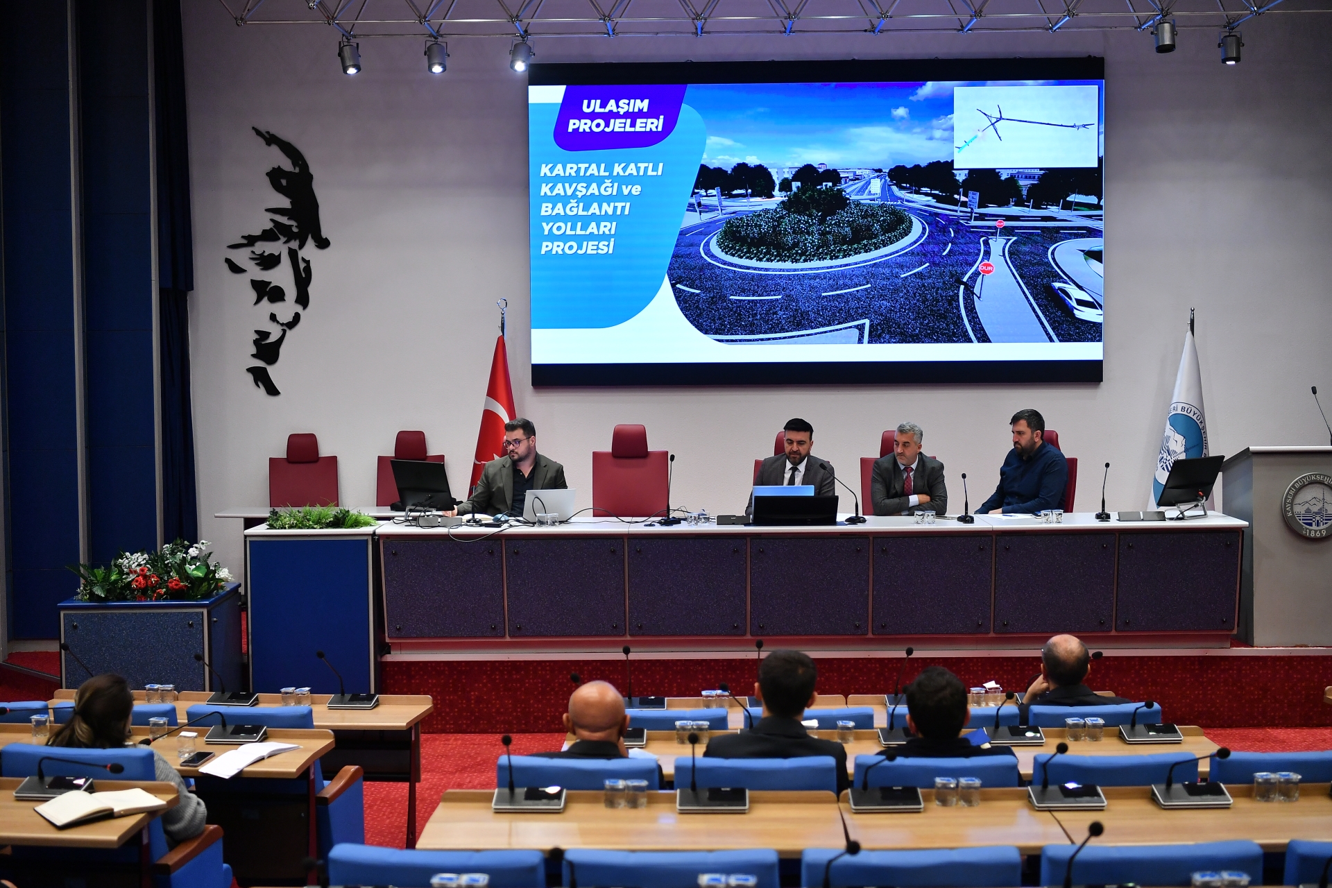 Büyükşehir’den Kartal Kavşağı Projesi İçin Değerlendirme Toplantısı