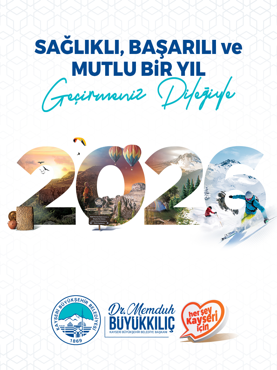 Başkan Büyükkılıç’tan “2026 Yılı” Mesajı