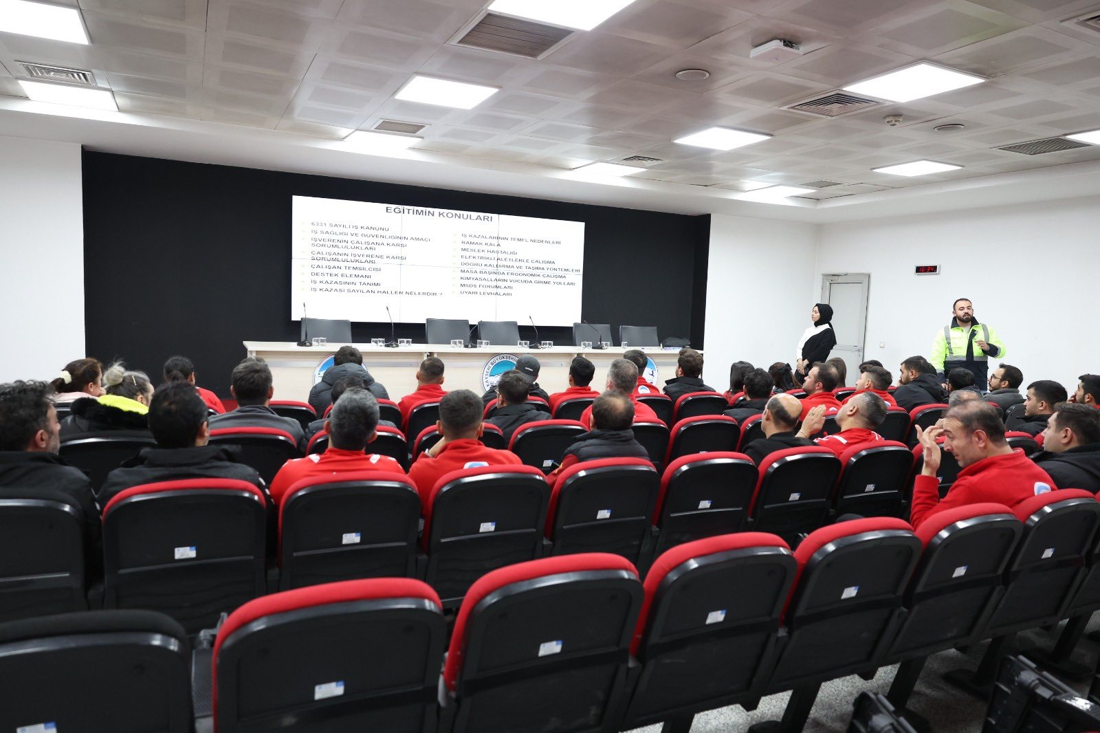 Spor A.Ş.'den Personele İş Sağlığı ve Güvenliği Eğitimi