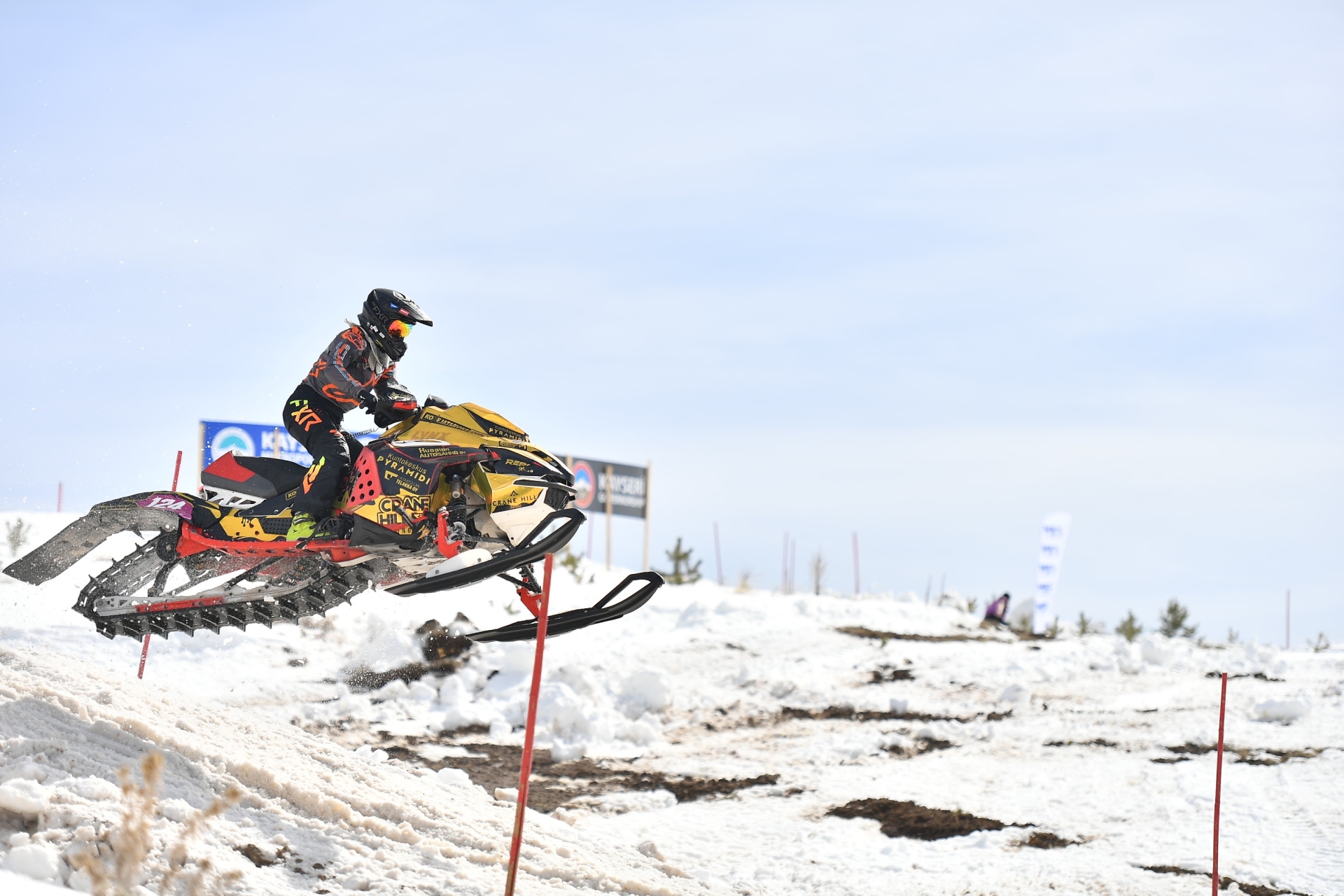 Erciyes'te Dünya Kar Motosikleti Şampiyonası Heyecanı Başladı