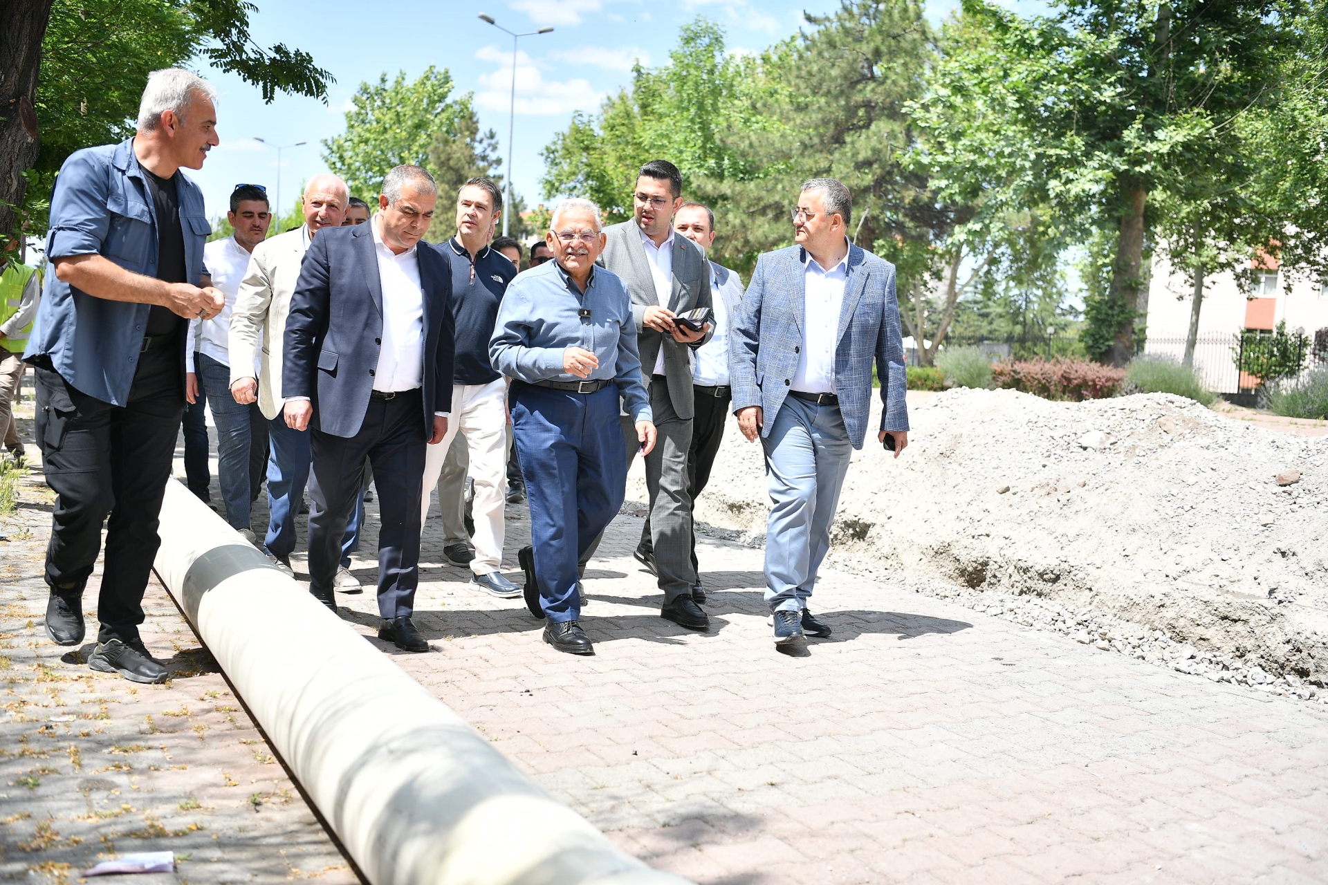 Başkan Büyükkılıç’tan 32 Milyon TL’lik Altyapı Projesine Yakın Takip