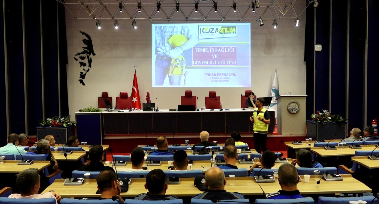 Büyükşehir Personeline İş Sağlığı ve Güvenliği Semineri Düzenlendi
