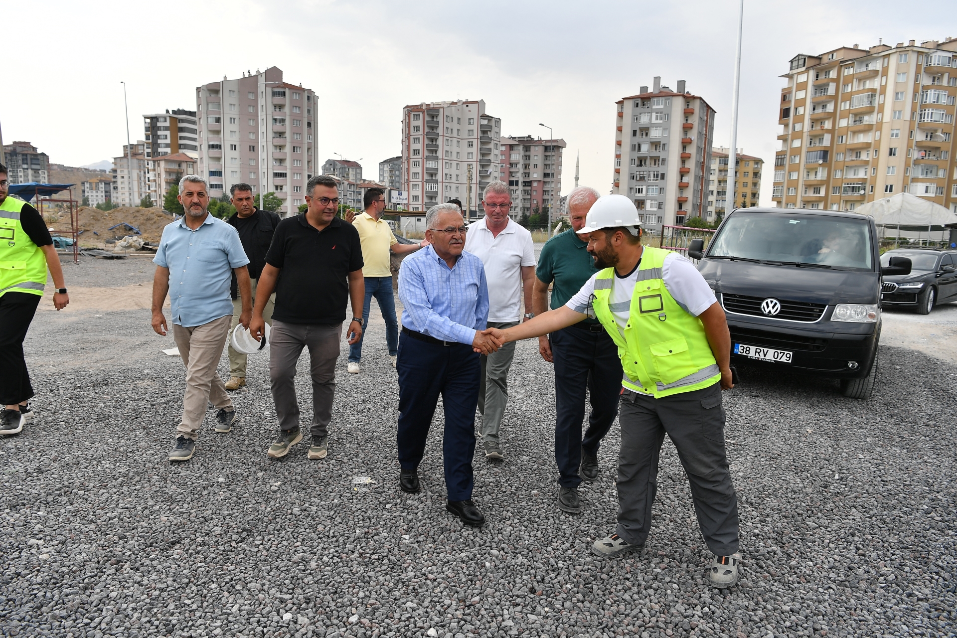 Başkan Büyükkılıç’tan Meteoroloji Katlı Kavşağı’nda Saha İncelemesi