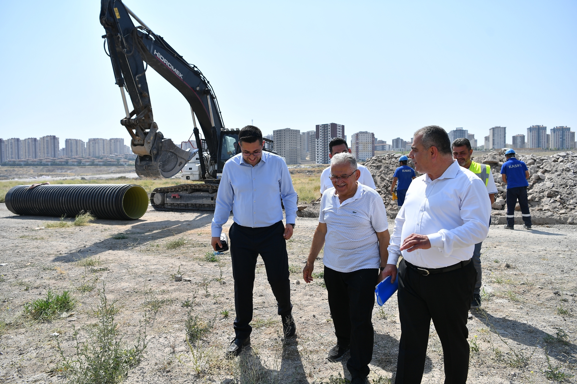 Büyükkılıç’tan Kayseri’nin Geleceğine Yatırım Yapan KASKİ'nin Çalışmalarına Yakın Takip