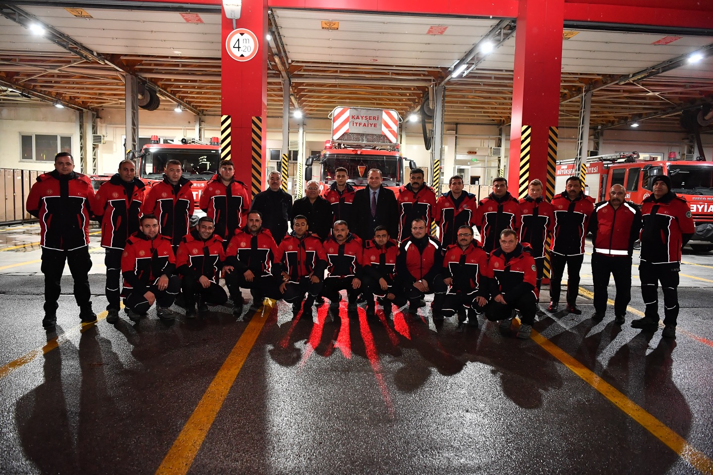 Başkan Büyükkılıç’tan Yeni Yıla Gece Mesaisi