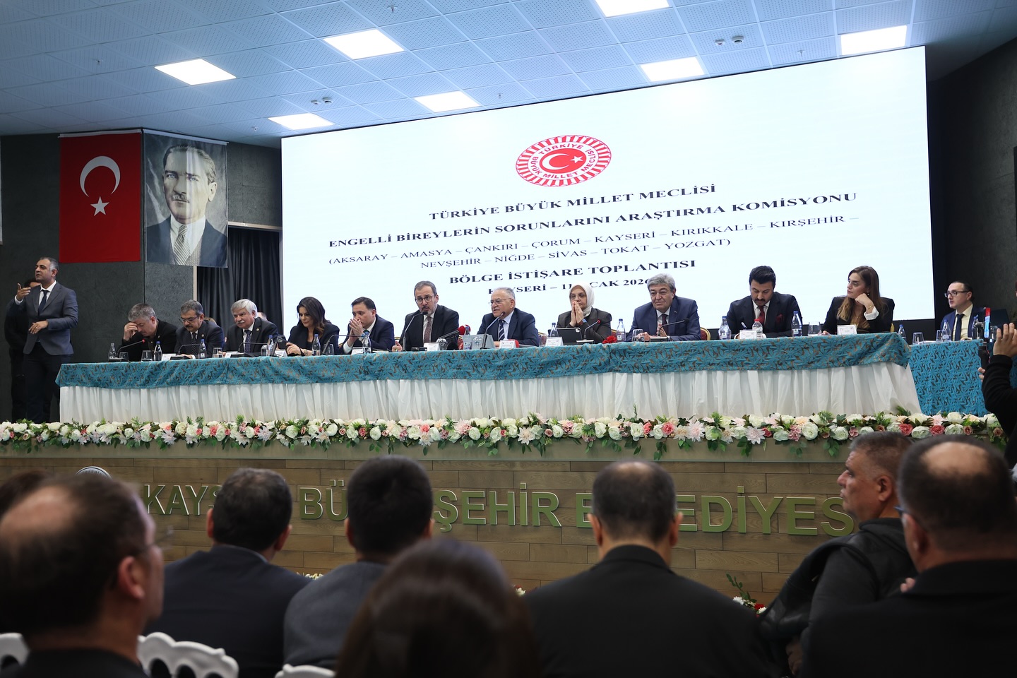 Büyükkılıç, Engelsiz Yaşam Merkezi’nde TBMM Araştırma Komisyonu Toplantısına Ev Sahipliği Yaptı