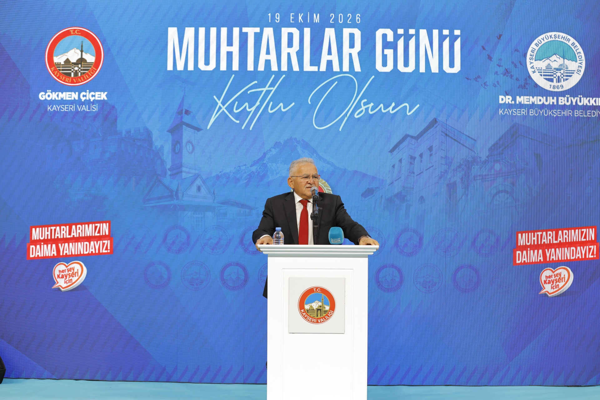 Başkan Büyükkılıç’tan, Muhtarlar Günü’ne Özel Buluşma