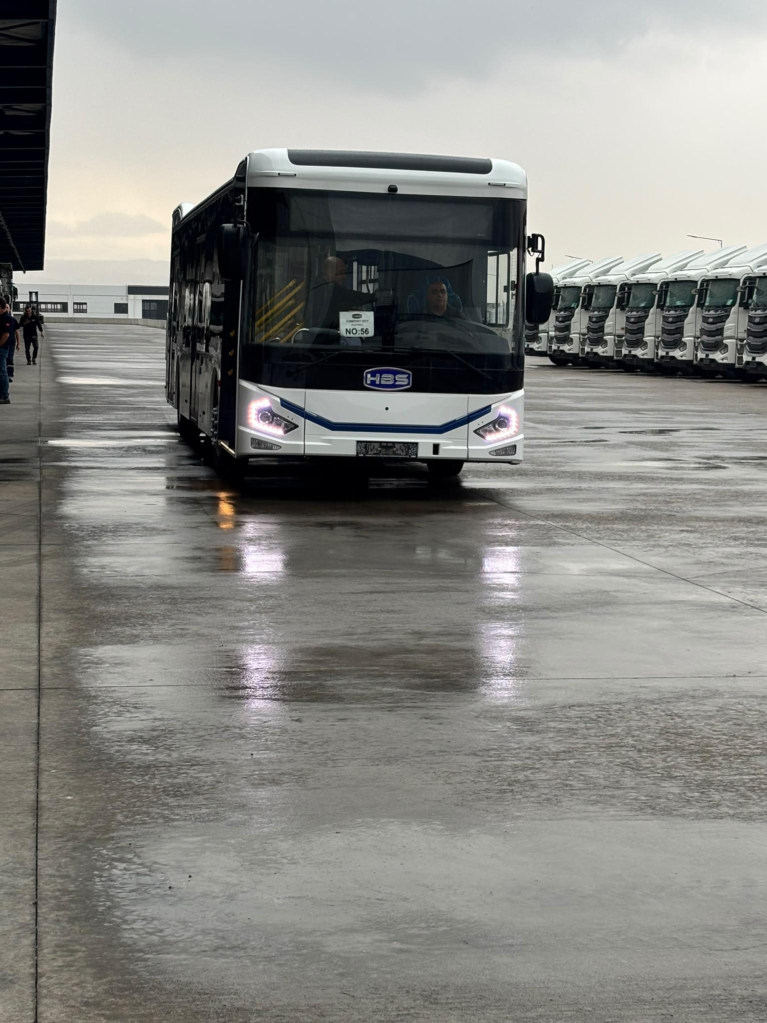 Kayseri’nin Elektrikli Otobüs Filosu Güçleniyor: 12 Yeni Otobüsün Kabul Süreci Başladı