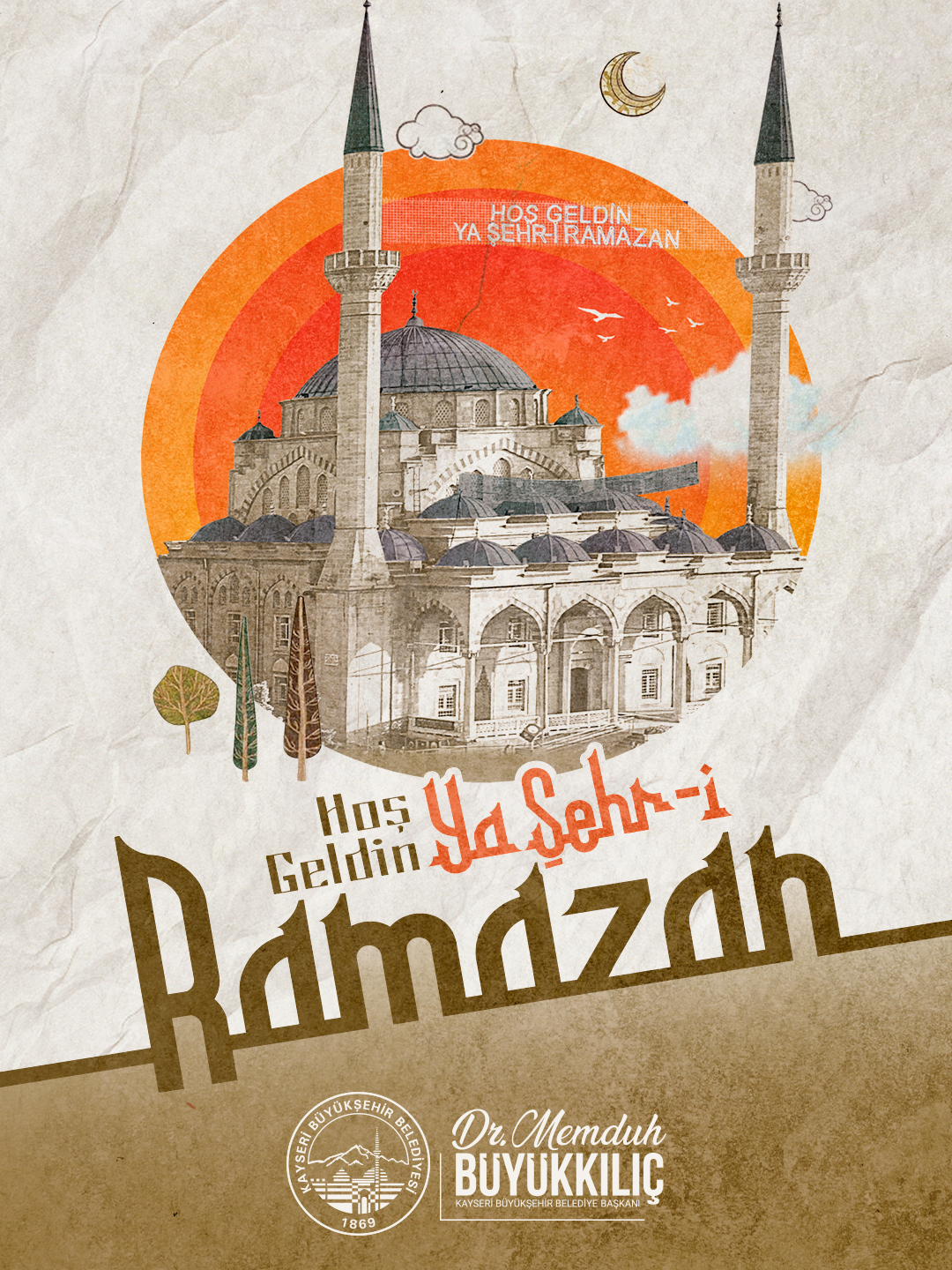 Başkan Büyükkılıç’tan “Ramazan-I Şerif” Mesajı