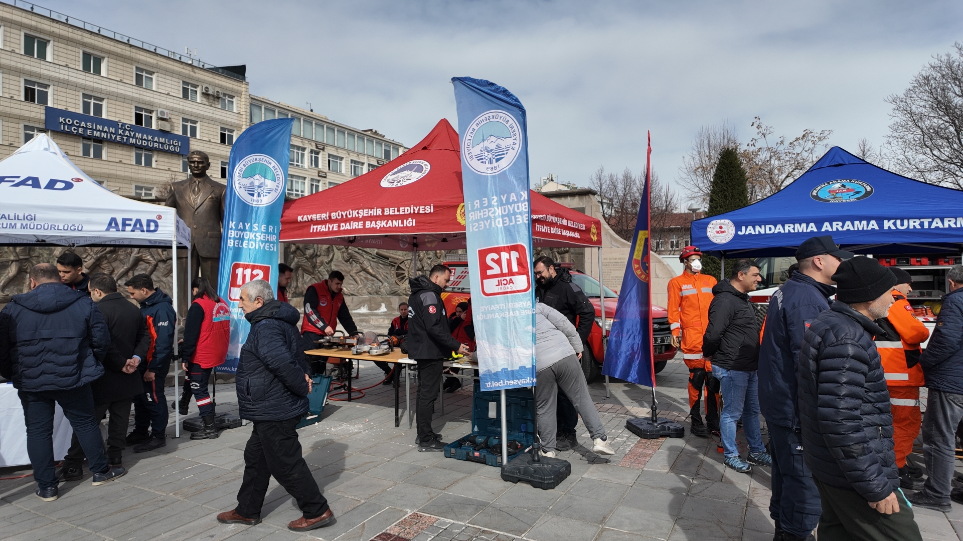 Büyükşehir’den Deprem Haftası’nda Bilinçlendirme Atağı