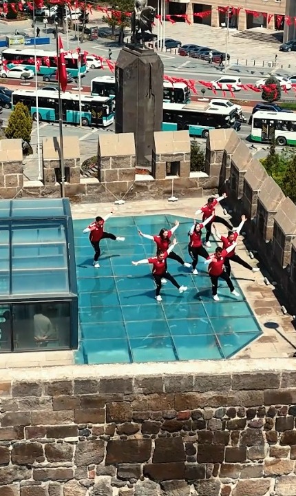 Büyükşehir’den 2027 Türk Dünyası Kültür Başkentliğine “Kartal Dansı” ile Kutlama