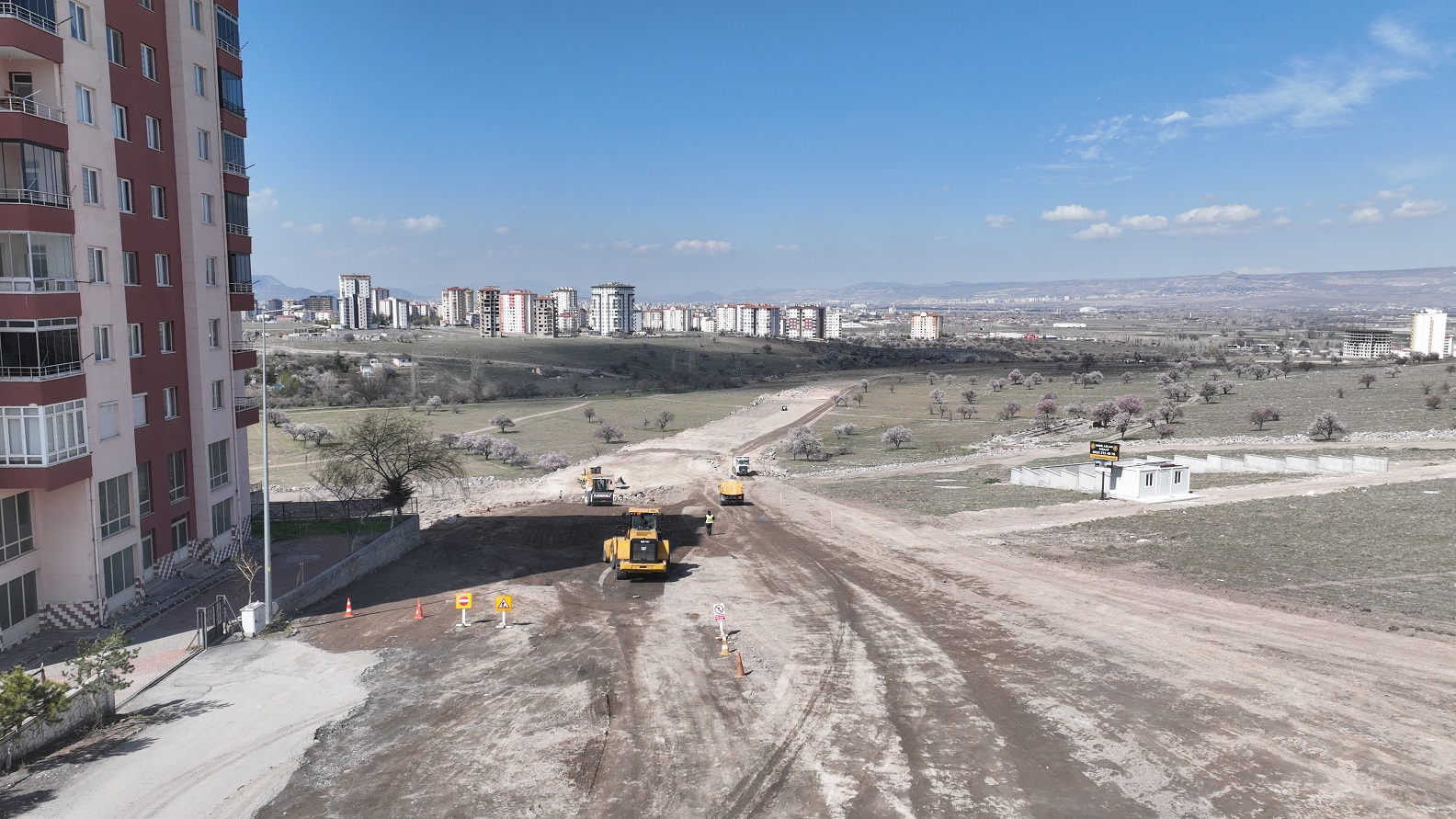 Büyükşehir’den Gökkent’e Yeni İmar Yolları Projesi