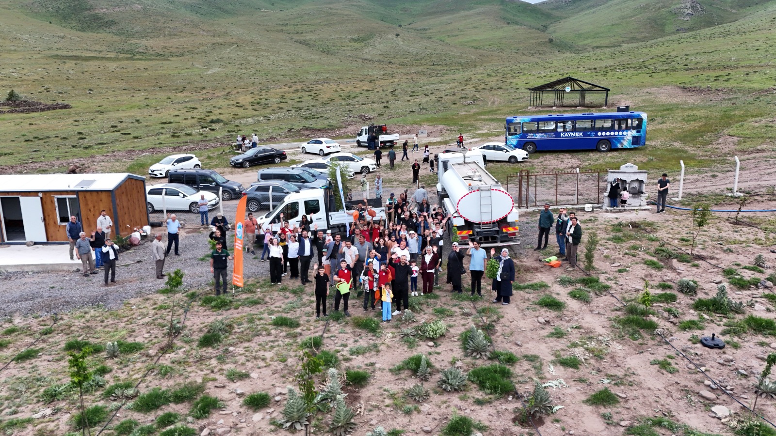 Kayseri Büyükşehir’den Geleceğe Nefes: Develi’de 2 Bin 500 Fidan Toprakla Buluştu