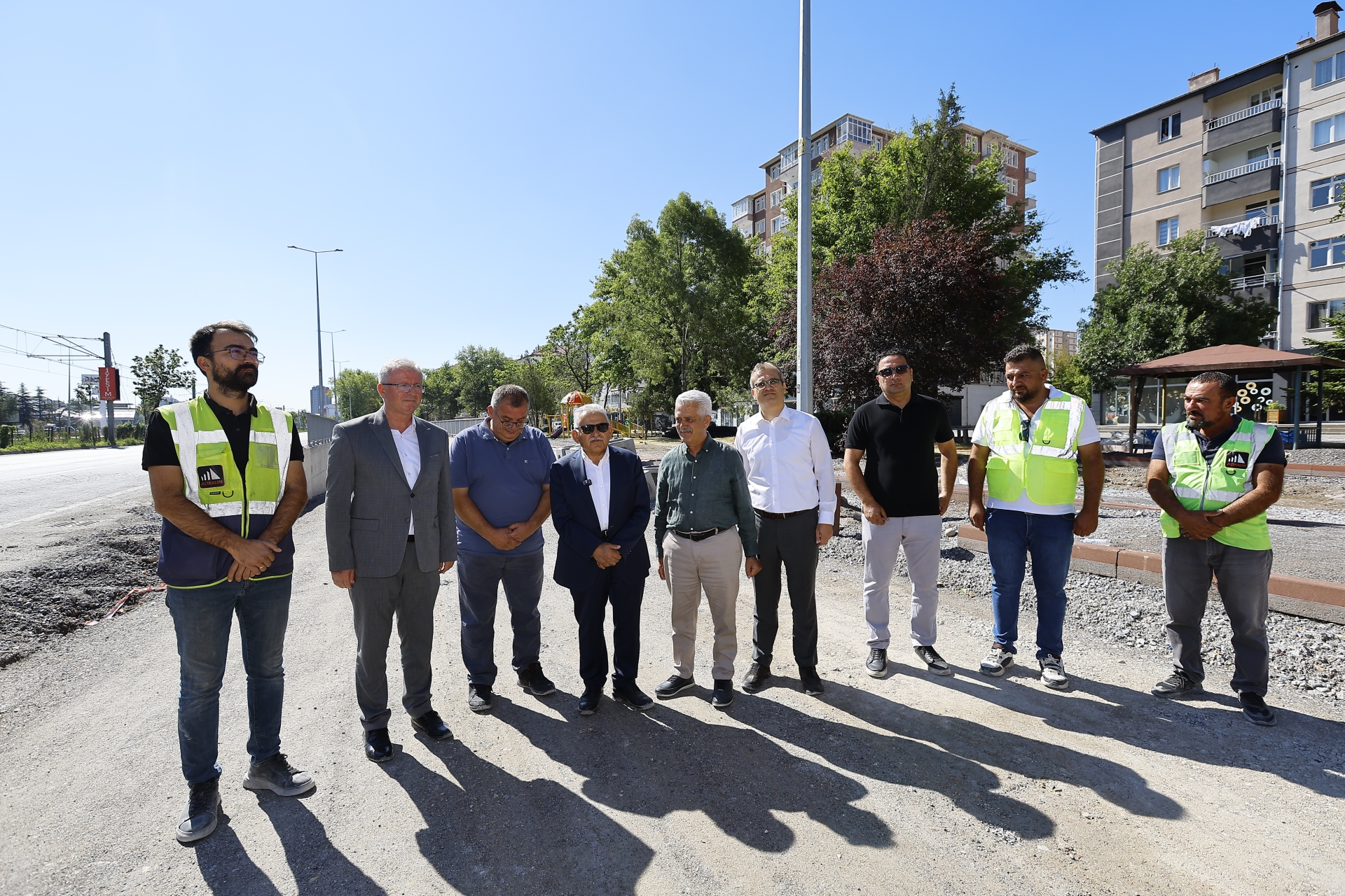 Başkan Büyükkılıç, DSİ-Yeni Sanayi Katlı Kavşağı Projesi’nde İncelemelerde Bulundu