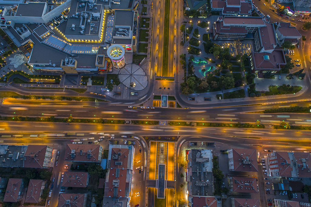 Sivas Bulvarı Gece