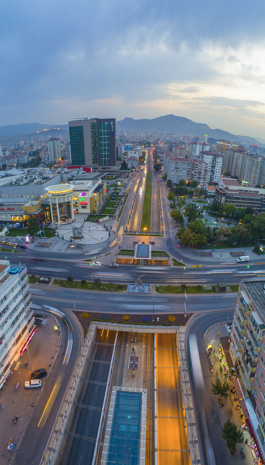 Sivas Bulvarı Gece