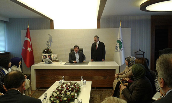 Başbakan Davutoğlu, Büyükşehir'de