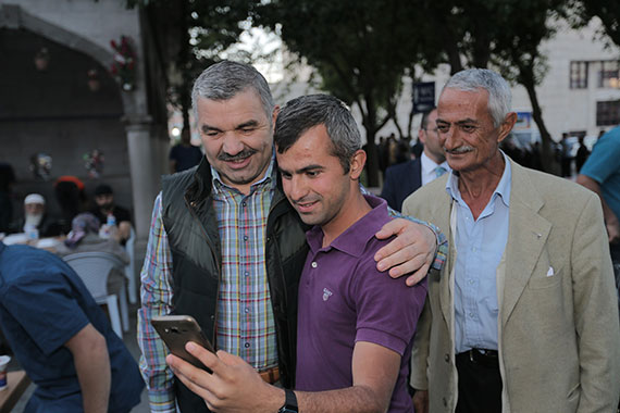 Başkan Çelik İftarını Seyyid Burhaneddin'de açtı