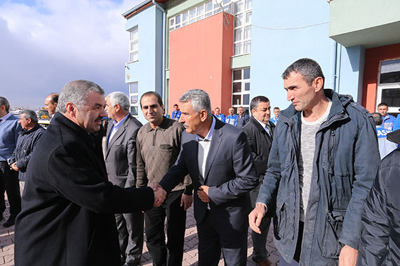Başkan Çelik, Kaski Çalışanlarını Dinledi