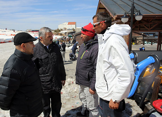 Başkan Çelik'ten Erciyes Turu