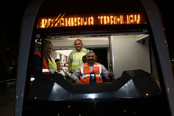 Başkan Çelik'ten Gece Yarısı Testi