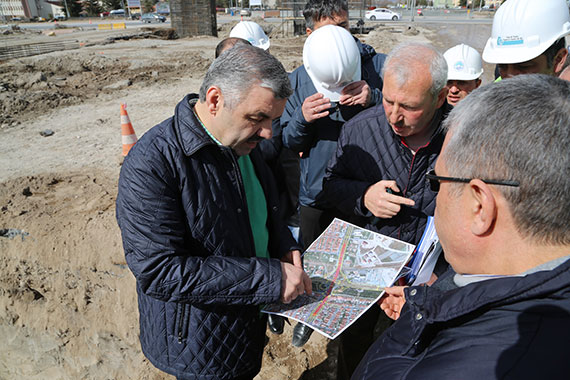 Başkan Çelik'ten Yatırım Turu