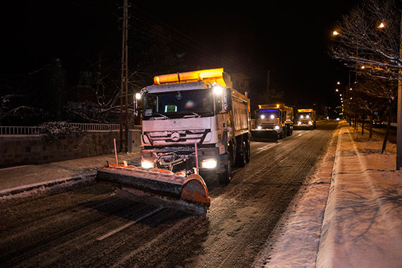 Büyükşehir'den Kar Teyakkuzu
