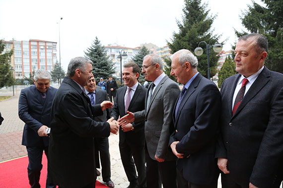 Büyükşehir Yeni Başkanını Karşıladı