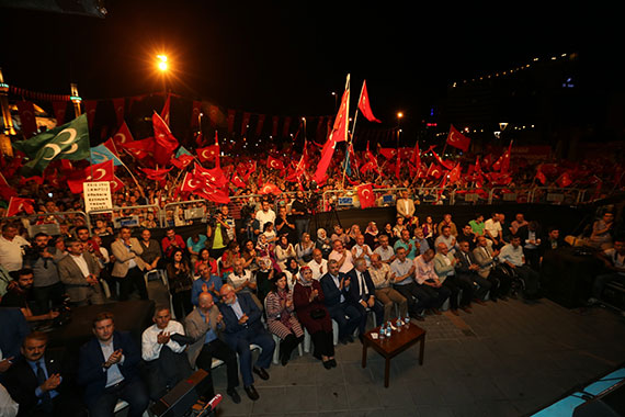 Demokrasi Nöbeti Sona Erdi