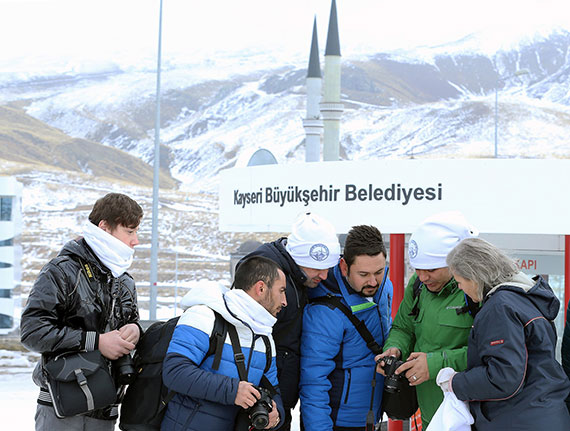 En Güzel Kareler Erciyes'te Çekildi