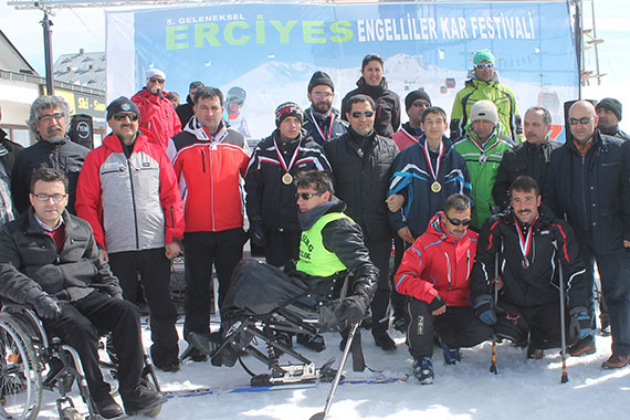 Engelliler Erciyes'te Buluşacak